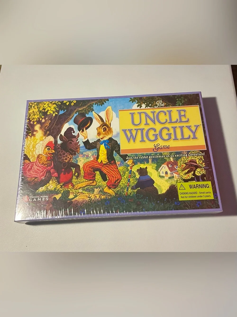 NIB Uncle Wiggily Board Game Winning Moves Classic Kids Game Sealed Disclaimer